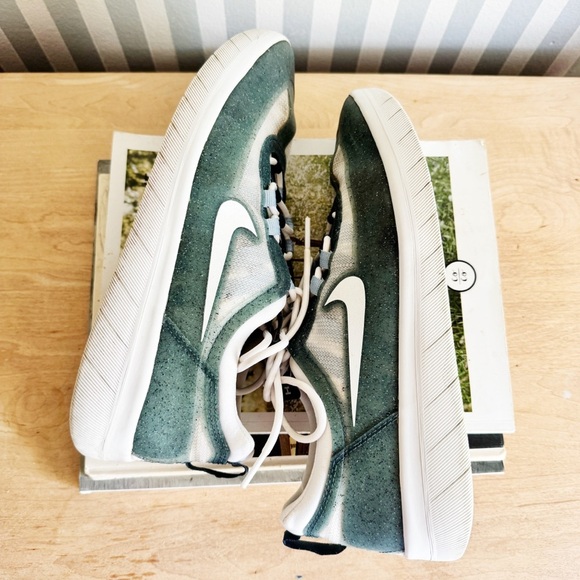 Nike SB Nyjah free 2 ash green mens 9.5 - Picture 8 of 10